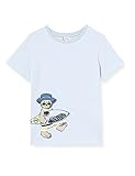 Steiff Jungen 113122 T-Shirt, Kentucky Blue, 086