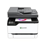 Lexmark MC3326i Farblaserdrucker Multifunktionsgerät mit Touchscreen, Kleiner drucker für Büro, Wireless, Mobile-Ready und Duplex-Druck (Drucker Scanner Kopierer Cloud-Fax, 3er-Serie)