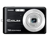 Casio EXILIM EX-Z77 BK Digitalkamera (7 Megapixel, 3-Fach Opt. Zoom, 6,6 cm (2,6 Zoll) Display) schwarz