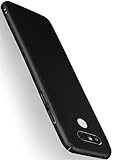 moex Alpha Case kompatibel mit LG G5 - Hülle Ultra dünn, Handyhülle aus Hartplastik, Schutzhülle matt Hardcase, Schwarz