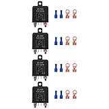 Yuandei 12V 200A Relais Auto-Motor Automobil-Boots-Auto Heavy Duty Split ZL180 mit 2 Pin-Abdruck [4 Satz]