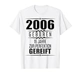 16. Geburtstag Junge Mädchen 2006 Spruch 16 Jahre Geschenk T-Shirt