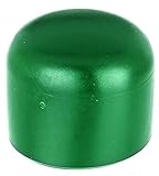 GAH-Alberts 654511 Pfostenkappe für runde Metallpfosten | Kunststoff, grün | für Pfosten-Ø 34 mm | 20er Set