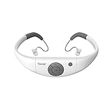 Tayogo MP3-Player, wasserdicht, mit Kopfhörern, 8 GB IPX8 Hi 3 m unter Wasser Schwimmen Wasserdicht 60 ℃ ideal zum Laufen, Reiten und andere Spa mit Wasser oder Sweat (Weiß)-MEHRWEG