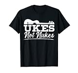 Herren Ukes Not Nukes Ukulele T-Shirt