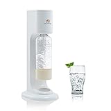 DAPU Soda Maker Sprudelwasser Mineralwasser Sprudelmaschine für Küchenhilfe aid （ Weiß，16 x 29x 45 cm）