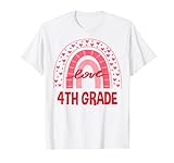 4. Klasse Rainbow Squad Mädchen Jungen Lehrer Back To School T-Shirt
