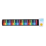 E-Piano, handgerolltes Klavier, primäres Musikspielzeug, USB 49-Tasten, tragbar für das Klaviertraining