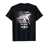 F-15 Adler American Flag Patriotisches Shirt - USAF Military T-Shirt