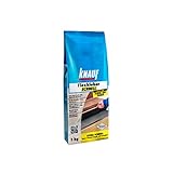 Knauf Flexkleber Schnell, Klebe-Mörtel Fliesenkleber – Fliesen- und Naturstein-Kleber für Wand und Boden, schnell trocknend, zur Anwendung beim Fliesen-Legen innen und außen, 1-kg
