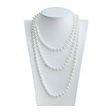 Oblique-Unique® Perlenkette 180cm für Charleston Kostüm 20er Jahre Perlen Kette
