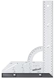 wolfcraft Universalwinkel 5205000 / Winkelmesser mit 300 mm Schenkellänge zum präzisen Anreißen & Zeichnen mit 90° Anschlagwinkel und abnehmbarer Winkelschiene