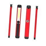 Housoutil 1Stk Wartungs-Taschenlampe led ligts led-light magnetlampe werkstattleuchten arbeitslicht work light Wartungstaschenlampe aus Aluminiumlegierung cob wartung taschenlamp