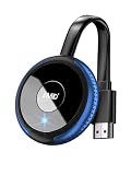 AIMIBO 4K Wireless Display Adapter, Plug & Play, Miracast Dongle WiFi HDMI Adapter, Bildschirmspiegelungsgerät für iOS/Android/Windows/MacOS auf TV/Monitor/Projektor, Unterstützung