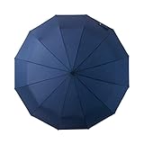 XUXIU. 125cm 12k Männer Business Regenschirm Winddicht wasserdichte Sonnenschirm Regenschirm Klarer Regenschirm Outdoor Regenschirm (Color : Blue)