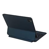 HAODEE Für iPad Pro 11 2021 2018 AIR 4 5 2020 2022 Folio Touch Backbeleuchtung Trackpad Magnetic Smart Wireless Keyboard Hüllen (Color : Blue, Size : IPad Pro 11 2018)