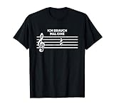 Ich brauch mal eine Pause Musik Orchester Geschenk T-Shirt
