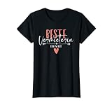 Damen Beste Vermieterin Der Welt Herz Vermieterin T-Shirt