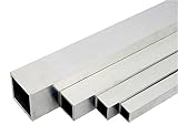 Aluminium Quadratrohr Walzblankes Vierkantrohr Alu (25x25x2 mm - 2000 mm)