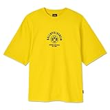 Borussia Dortmund Unisex Bvb T-shirt Ballspielverein, Gelbes Tee T-Shirt, Gelb, L EU