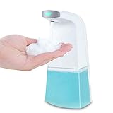 Elektroid Seifenspender, automatischer Schaumspender, 310 ml, verstellbarer Seifenspender, Touchless mit Infrarot-Sensor für Küche Bad und WC