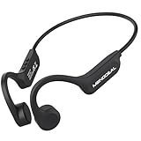 MONODEAL Knochenschall Kopfhörer Bluetooth 5.3 Open Ear Kopfhörer, Typ-C Ladeanschluss, IPX6 wasserdichte Knochenschall Kopfhörer, Bone Conduction Headphones Zum Joggen, Radfahren, F
