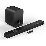 Soundbar mit Kabellosem Subwoofer 150W, i-box Resonate Soundbar für TV-Geräte mit 3D-Surround-Sound, Bluetooth 5.0, HDMI (ARC) und Optischem Eingang