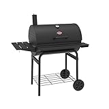 Char-Griller E2827 Pro Deluxe Charcoal Grill Holzkohlegrill, schwarz