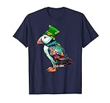 Bunte Papageientaucher-Kotentaucher-Hut – Papageientaucher T-Shirt