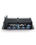 VENOEN Fanless PC Core i7 8Th Gen Industrial PC, Mini Desktop PC Linux i7-8550U, 32GB RAM 256GB SSD, HD, VGA, 6X DB9 RS232 COM, WiFi, Dual 2.5G LAN Industrial Computer mit 3G/4G SIM Card S
