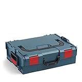 Bosch Sortimo L BOXX 136 professional blau | Größe 2 | Professioneller Werkzeugkoffer | Werkzeugkiste leer Kunststoff | Ideale Werkzeug Organizer Box
