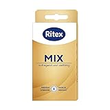 Ritex Mix Kondom-Sortiment - aufregend vielfältig - für mehr Auswahl und Spaß, 8 Stück