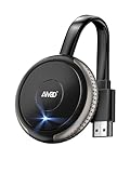 AIMIBO 4K Wireless Display Dongle – Echtes Plug & Play, 2,4 G & 5 G HDMI Wireless Dongle für i*OS/Android/Windows/Mac OS Phone Laptop zu TV/Monitor/Projektor, unterstützt Airplay DLNA Miracast, G