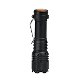 starnearby Super helle 5000lm CREE Q5 AA/14500 3 Modi Zoomable LED-Taschenlampe Taschenlampe, schwarz