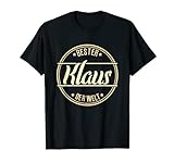 Herren Bester Klaus der Welt Klaus T-Shirt