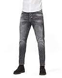 G-STAR RAW Herren Scutar 3D Slim Tapered Jeans, Grau (Vintage Basalt C293-B168), 34W / 34L