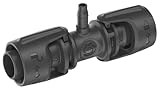 Gardena Micro-Drip-System Reduzier-T-Stück: Praktische T-Verbindung für den Übergang von 13-mm-Rohr zu einem 4.6-mm-Rohr, Quick & Easy Verbindungstechnik, wiederverwendbar (13204-20)