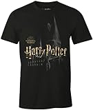 Harry Potter Herren Mehapomts345 T-Shirt, Schwarz, XXL