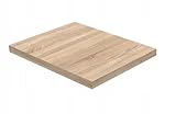Küchenarbeitsplatte 45 cm - langlebig - mit Abgerundeter Vorderkante - feuchtigkeitsbeständiger Oberfläche - Laminat auf der Rückseite - Arbeitsplatte Sonoma Eiche 3025