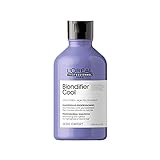 L'Oréal Professionnel | Anti-Gelbstich Shampoo für blondes und blondiertes Haar, Açaibeeren-Extrakt, Serie Expert, Blondifier Shampoo Cool, 300 ml