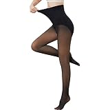 Pamqsen prime angebote Winter Thermostrumpfhosen für Damen Winter Gefütterte Thermostrumpfhose Damen Gefüttert Fleece Thermostrumpfhose Thermo Winter Strumpfhosen für Damen Wärmende Fleece Strump