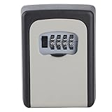 Eosnow Passwort-Lock-Box, sichere Wand-Lock-Box, Schlüssel-Lock-Box, Robustes Material für Noteingänge für Ferienhäuser