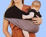 Neugeborene Babytrage Baby Wraps Carrier: YOYIAG Multifunktionale Tragetuch Baby Neugeboren, Leicht und Atmungsaktiv, Verstellbare Babytrage für Neugeborene von 2-36 Monate (Schwarz, Lila)