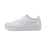 PUMA Damen Carina Lift TW Sneaker, Weiß White White, 42 EU