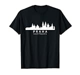 Praha Prag Tschechische Republik Skyline T-Shirt