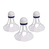 3 Teile/satz Outdoor Badminton Airshuttle Kunststoff Nylon Ball für Training Indoor Federball Feder Ba Z5P0 Wind Widerstand Birdies