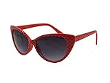 Boolavard® TM Klassische Sonnenbrille mit klaren schwarzen Gläsern – Stil Unisex Schattierungen UV400 Schutz für Herren und Damen (Katzenaugen)