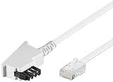 getyd® 6m TAE RJ45 DSL VDSL Internet Kabel - weiß - für Fritz Box/Speedport WLAN Voip Router IP Anschlußkabel