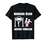 Herren KFZ Mechatroniker Lustige Mechaniker Sprüche ölich fröhlich T-Shirt