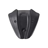 HEXEH Motorrad Windschutzscheibe Frontscheibe Windabweiser Windschutzscheibe Motorradzubehör Schwarz Für Super for R 1290 2020 2021 Windabw